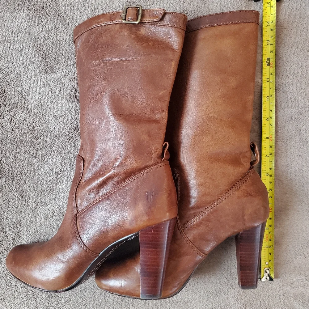 FRYE Brown Leather Boots - Picture 11 of 13